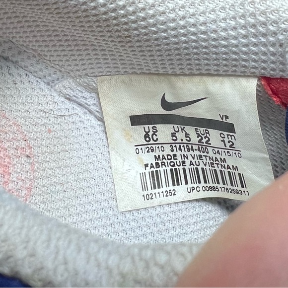 โญ๏ธโญ๏ธ Vintage Toddler Airforce 1 Shoes - Picture 5 of 6